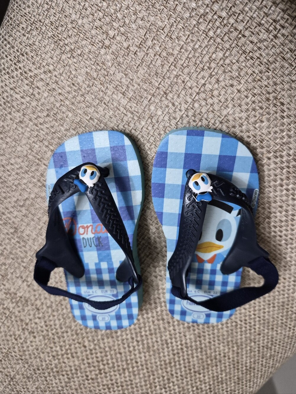 Havianas Toddler Blue Donald Duck Flip Flops